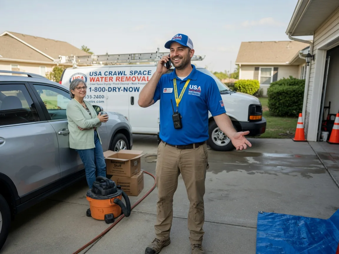 Crawl Space Water Removal Kiester, MN FAQs